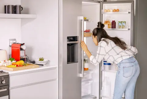   Šaldytuve esančią produkciją turėtumėte valgyti taip