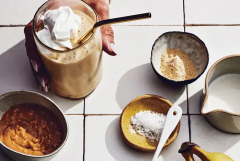 Butterscotch Sea Salt Milkshake opskrift