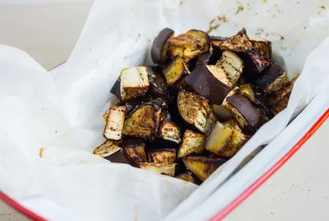   Brændt aubergine
