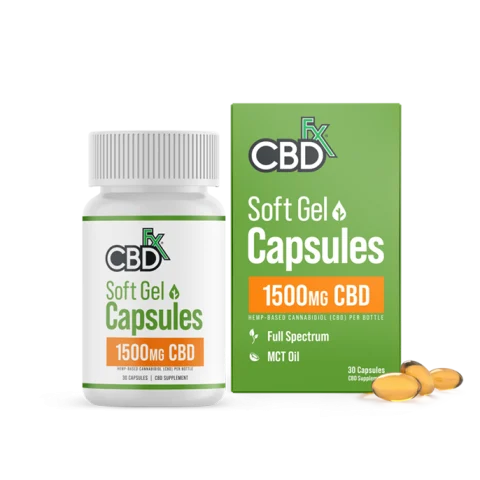   كبسولات جل لينة cbdfx