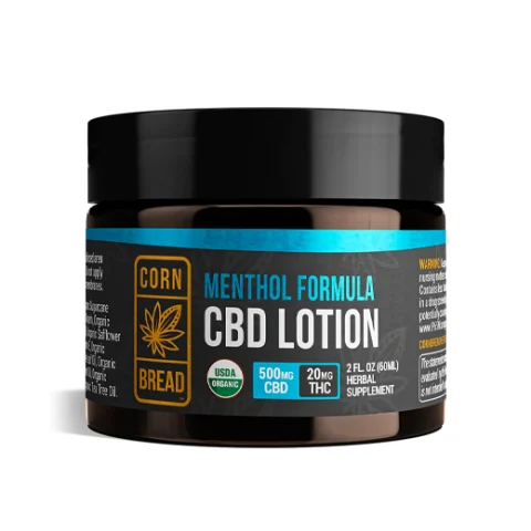 콘브레드 대마 CBD 로션: 멘톨 포뮬러