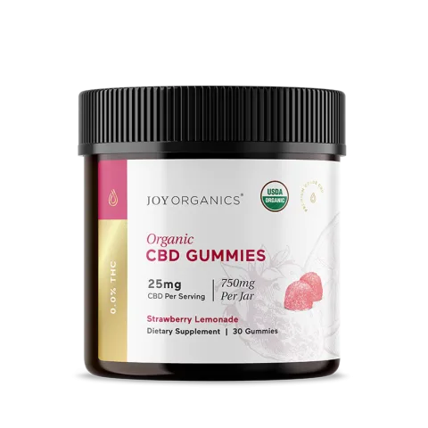 Stærkeste CBD Gummies Joy Organic CBD Gummies i flaske