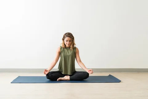   Meditations yogastilling