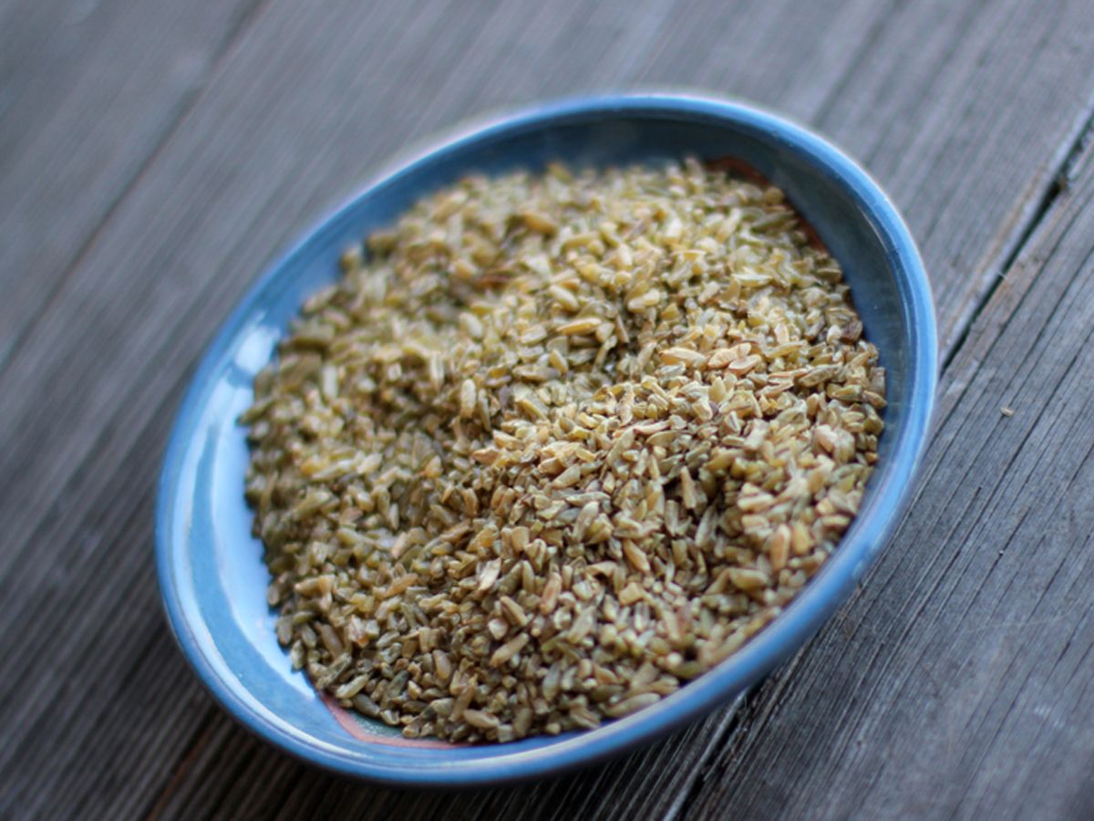 Huhn und Freekeh