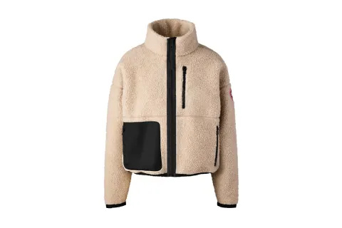 Canada Goose Simone Zip Up Sweater King High Pile Fleece