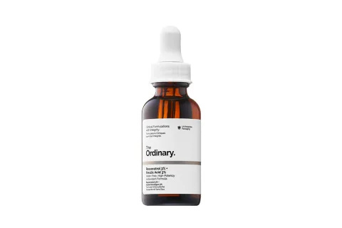   Den almindelige resveratrol 3% + ferulinsyre 3%