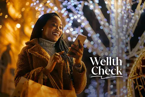   Wellth Check: Kvinde shopper i ferien