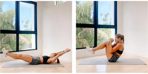   Roning Situps