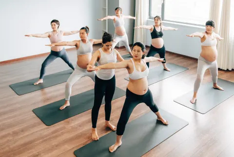 Prenatal yogaklasse