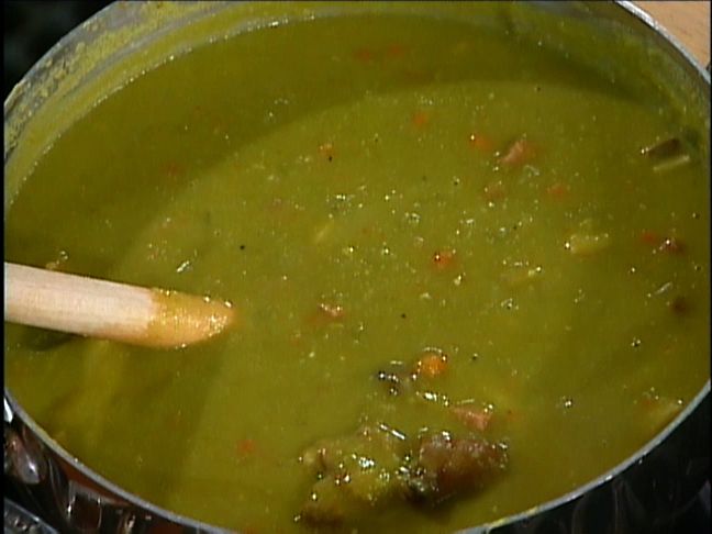 Ham agus Split Pea Soup